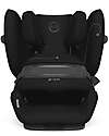 Cybex Seggiolino Auto Pallas G i-Size - Moon Black/Black - con Cuscino di Sicurezza Avanzata - Gruppo 1/2/3 Seggiolini Auto Gruppo 1/2/3