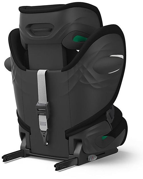 Cybex Seggiolino Auto Pallas G i-Size - Moon Black/Black - con Cuscino di Sicurezza Avanzata - Gruppo 1/2/3 Seggiolini Auto Gruppo 1/2/3