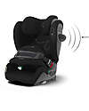 Cybex Seggiolino Auto Pallas G i-Size - Moon Black/Black - con Cuscino di Sicurezza Avanzata - Gruppo 1/2/3 Seggiolini Auto Gruppo 1/2/3