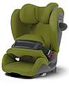 Cybex Seggiolino Auto Pallas G i-Size - Nature Green/Green - con Cuscino di Sicurezza Avanzata - Gruppo 1/2/3 Seggiolini Auto Gruppo 1/2/3