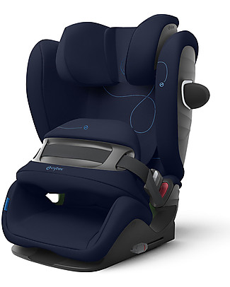 Cybex Seggiolino Auto Pallas G i-Size - Navy Blue - con Cuscino di Sicurezza Avanzata Seggiolini Auto Gruppo 1/2/3