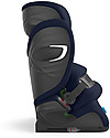 Cybex Seggiolino Auto Pallas G i-Size - Navy Blue - con Cuscino di Sicurezza Avanzata Seggiolini Auto Gruppo 1/2/3