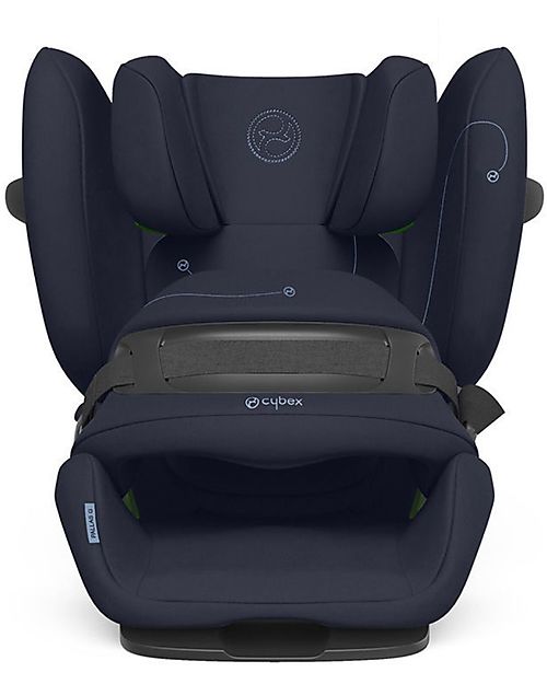 Cybex Seggiolino Auto Pallas G i-Size - Ocean Blue/Navy Blue - con Cuscino di Sicurezza Avanzata - Gruppo 1/2/3 Seggiolini Auto Gruppo 1/2/3