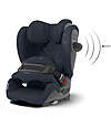Cybex Seggiolino Auto Pallas G i-Size - Ocean Blue/Navy Blue - con Cuscino di Sicurezza Avanzata - Gruppo 1/2/3 Seggiolini Auto Gruppo 1/2/3