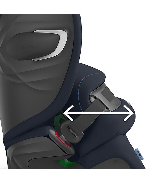 Cybex Seggiolino Auto Pallas G i-Size - Ocean Blue/Navy Blue - con Cuscino di Sicurezza Avanzata - Gruppo 1/2/3 Seggiolini Auto Gruppo 1/2/3