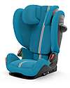 Cybex Seggiolino Auto Pallas G i-Size Plus - Beach Blue - con Cuscino di Sicurezza Avanzata - Gruppo 1/2/3 Seggiolini Auto Gruppo 1/2/3