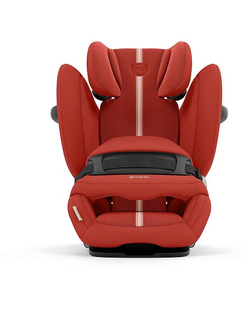 Cybex Seggiolino Auto Pallas G i-Size Plus - Hibiscus Red - con Cuscino di Sicurezza Avanzata - Gruppo 1/2/3 Seggiolini Auto Gruppo 1/2/3