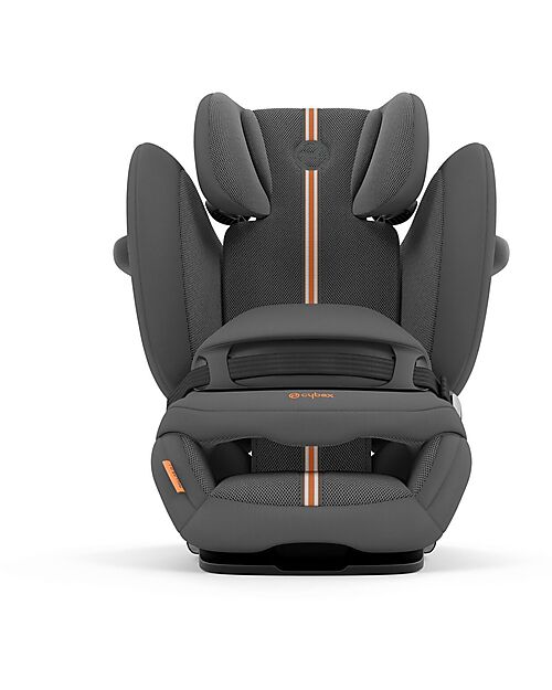 Cybex Seggiolino Auto Pallas G i-Size Plus - Lava Grey - con Cuscino di Sicurezza Avanzata - Gruppo 1/2/3 Seggiolini Auto Gruppo 1/2/3