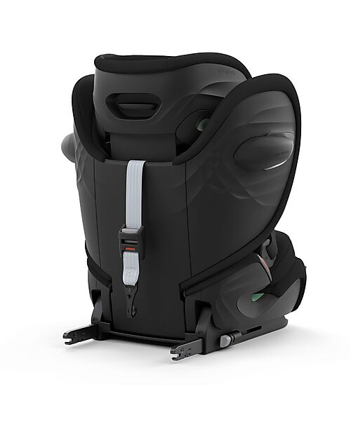 Cybex Seggiolino Auto Pallas G i-Size Plus - Moon Black - con Cuscino di Sicurezza Avanzata - Gruppo 1/2/3 Seggiolini Auto Gruppo 1/2/3