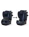 Cybex Seggiolino Auto Pallas G i-Size Plus - Ocean Blue - con Cuscino di Sicurezza Avanzata - Gruppo 1/2/3 Seggiolini Auto Gruppo 1/2/3
