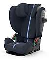 Cybex Seggiolino Auto Pallas G i-Size Plus - Ocean Blue - con Cuscino di Sicurezza Avanzata - Gruppo 1/2/3 Seggiolini Auto Gruppo 1/2/3
