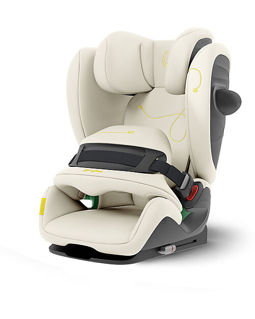 Cybex Seggiolino Auto Pallas G i-Size - Seashell Beige - con Cuscino di Sicurezza Avanzata - Gruppo 1/2/3 Seggiolini Auto Gruppo 1/2/3