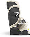 Cybex Seggiolino Auto Pallas G i-Size - Seashell Beige - con Cuscino di Sicurezza Avanzata - Gruppo 1/2/3 Seggiolini Auto Gruppo 1/2/3