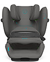 Cybex Seggiolino Auto Pallas G i-Size - Soho Grey - con Cuscino di Sicurezza Avanzata Seggiolini Auto Gruppo 1/2/3