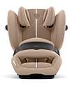 Cybex Seggiolino Auto Pallas G2 i-Size Plus - Almond Beige - con Cuscino di Sicurezza Avanzata - Gruppo 1/2/3 Seggiolini Auto Gruppo 1/2/3