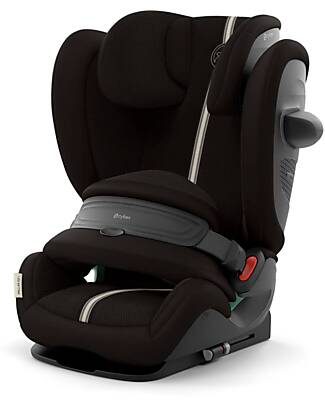 Cybex Seggiolino Auto Pallas G2 i-Size Plus - Moon Black - con Cuscino di Sicurezza Avanzata - Gruppo 1/2/3 Seggiolini Auto Gruppo 1/2/3