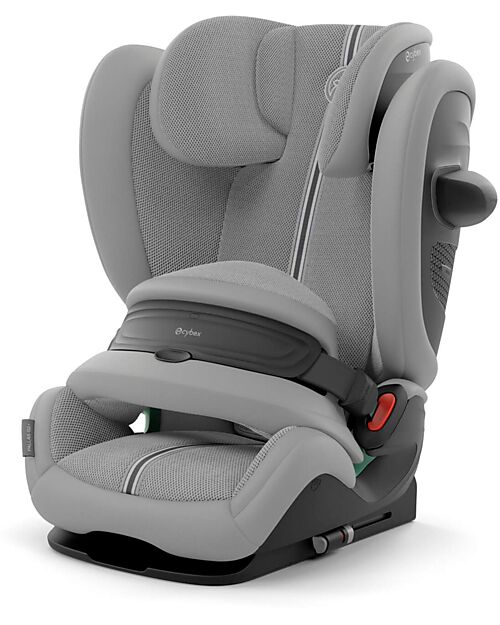 Cybex Seggiolino Auto Pallas G2 i-Size Plus - Stone Grey - con Cuscino di Sicurezza Avanzata - Gruppo 1/2/3 Seggiolini Auto Gruppo 1/2/3