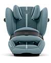 Cybex Seggiolino Auto Pallas G2 i-Size Plus - Stormy Blue - con Cuscino di Sicurezza Avanzata - Gruppo 1/2/3 Seggiolini Auto Gruppo 1/2/3