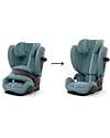 Cybex Seggiolino Auto Pallas G2 i-Size Plus - Stormy Blue - con Cuscino di Sicurezza Avanzata - Gruppo 1/2/3 Seggiolini Auto Gruppo 1/2/3