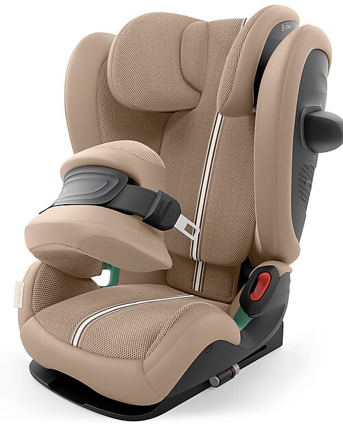 Cybex Seggiolino Auto Pallas G3 i-Size Plus - Almond Beige - con Cuscino di Sicurezza Avanzata - Gruppo 1/2/3 Seggiolini Auto Gruppo 1/2/3