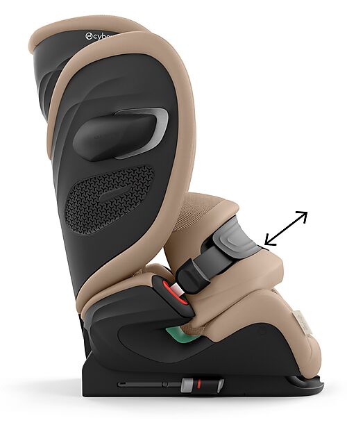 Cybex Seggiolino Auto Pallas G3 i-Size Plus - Almond Beige - con Cuscino di Sicurezza Avanzata - Gruppo 1/2/3 Seggiolini Auto Gruppo 1/2/3