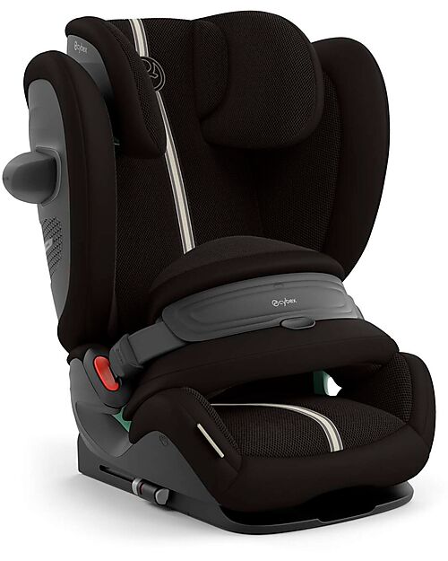 Cybex Seggiolino Auto Pallas G3 i-Size Plus - Moon Black - con Cuscino di Sicurezza Avanzata - Gruppo 1/2/3 Seggiolini Auto Gruppo 1/2/3