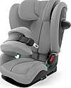Cybex Seggiolino Auto Pallas G3 i-Size Plus - Stone Grey - con Cuscino di Sicurezza Avanzata - Gruppo 1/2/3 Seggiolini Auto Gruppo 1/2/3