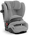 Cybex Seggiolino Auto Pallas G3 i-Size Plus - Stone Grey - con Cuscino di Sicurezza Avanzata - Gruppo 1/2/3 Seggiolini Auto Gruppo 1/2/3