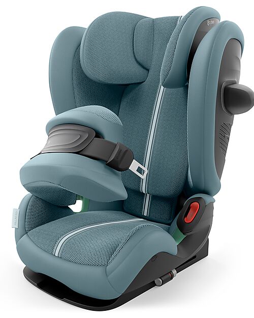 Cybex Seggiolino Auto Pallas G3 i-Size Plus - Stormy Blue - con Cuscino di Sicurezza Avanzata - Gruppo 1/2/3 Seggiolini Auto Gruppo 1/2/3