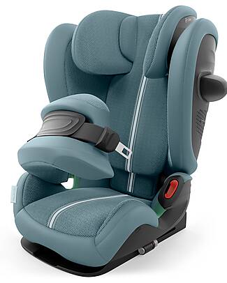 Cybex Seggiolino Auto Pallas G3 i-Size Plus - Stormy Blue - con Cuscino di Sicurezza Avanzata - Gruppo 1/2/3 Seggiolini Auto Gruppo 1/2/3