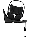 Cybex Seggiolino Auto per Neonati Cloud Z i-Size - Deep Black - Reclinabile con Rotazione 180° Seggiolini Auto Gruppo 0+/1
