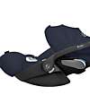 Cybex Seggiolino Auto per Neonati Cloud Z i-Size PLUS - Nautical Blue - Reclinabile con Rotazione 180° Seggiolini Auto Gruppo 0+/1