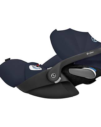 Cybex Seggiolino Auto per Neonati Cloud Z i-Size PLUS - Nautical Blue - Reclinabile con Rotazione 180° Seggiolini Auto Gruppo 0+/1