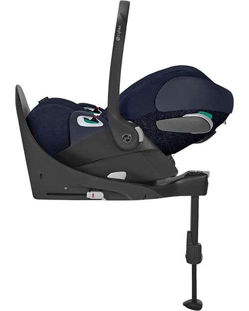 Cybex Seggiolino Auto per Neonati Cloud Z i-Size PLUS - Nautical Blue - Reclinabile con Rotazione 180° Seggiolini Auto Gruppo 0+/1