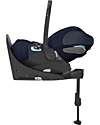 Cybex Seggiolino Auto per Neonati Cloud Z i-Size PLUS - Nautical Blue - Reclinabile con Rotazione 180° Seggiolini Auto Gruppo 0+/1