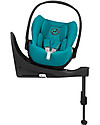 Cybex Seggiolino Auto per Neonati Cloud Z i-Size - River Blue - Reclinabile con Rotazione 180° Seggiolini Auto Gruppo 0+/1