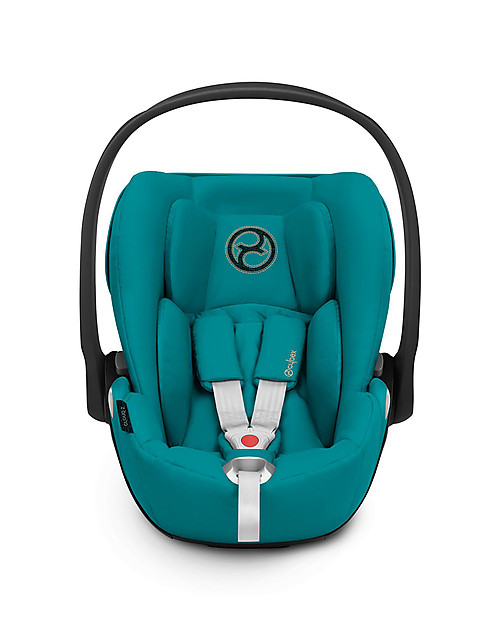 Cybex Seggiolino Auto per Neonati Cloud Z i-Size - River Blue - Reclinabile con Rotazione 180° Seggiolini Auto Gruppo 0+/1