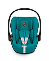 Cybex Seggiolino Auto per Neonati Cloud Z i-Size - River Blue - Reclinabile con Rotazione 180° Seggiolini Auto Gruppo 0+/1
