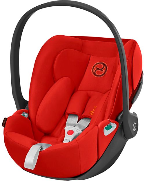 Cybex Seggiolino Auto per Neonati Cloud Z2 i-Size - Autumn Gold - Reclinabile con Rotazione 180° Seggiolini Auto Gruppo 0+/1