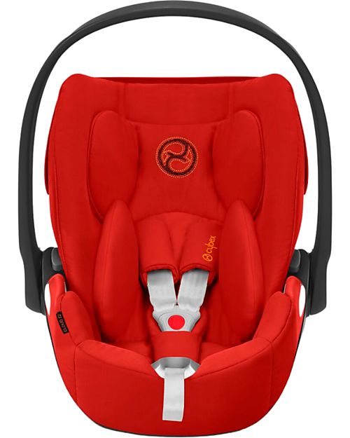 Cybex Seggiolino Auto per Neonati Cloud Z2 i-Size - Autumn Gold - Reclinabile con Rotazione 180° Seggiolini Auto Gruppo 0+/1