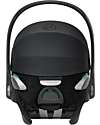 Cybex Seggiolino Auto per Neonati Cloud Z2 i-Size - Deep Black - Reclinabile con Rotazione 180° Seggiolini Auto Gruppo 0+/1