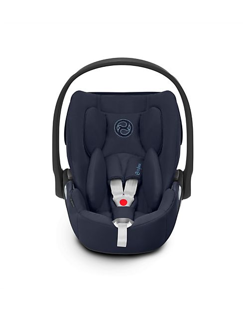 Cybex Seggiolino Auto per Neonati Cloud Z2 i-Size - Nautical Blue - Reclinabile con Rotazione 180° Seggiolini Auto Gruppo 0+/1