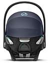 Cybex Seggiolino Auto per Neonati Cloud Z2 i-Size - Nautical Blue - Reclinabile con Rotazione 180° Seggiolini Auto Gruppo 0+/1