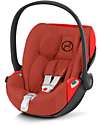 Cybex Seggiolino Auto per Neonati Cloud Z2 i-Size Plus - Autumn Gold - Reclinabile con Rotazione 180° Seggiolini Auto Gruppo 0+/1