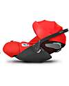 Cybex Seggiolino Auto per Neonati Cloud Z2 i-Size Plus - Autumn Gold - Reclinabile con Rotazione 180° Seggiolini Auto Gruppo 0+/1