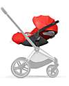 Cybex Seggiolino Auto per Neonati Cloud Z2 i-Size Plus - Autumn Gold - Reclinabile con Rotazione 180° Seggiolini Auto Gruppo 0+/1