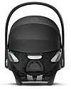 Cybex Seggiolino Auto per Neonati Cloud Z2 i-Size Plus - Deep Black - Reclinabile con Rotazione 180° Seggiolini Auto Gruppo 0+/1