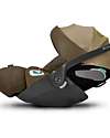 Cybex Seggiolino Auto per Neonati Cloud Z2 i-Size Plus - Khaki Brown - Reclinabile con Rotazione 180° Seggiolini Auto Gruppo 0+/1