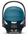 Cybex Seggiolino Auto per Neonati Cloud Z2 i-Size Plus - Mountain Blue - Reclinabile con Rotazione 180° Seggiolini Auto Gruppo 0+/1