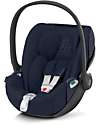 Cybex Seggiolino Auto per Neonati Cloud Z2 i-Size Plus - Nautical Blue - Reclinabile con Rotazione 180° Seggiolini Auto Gruppo 0+/1